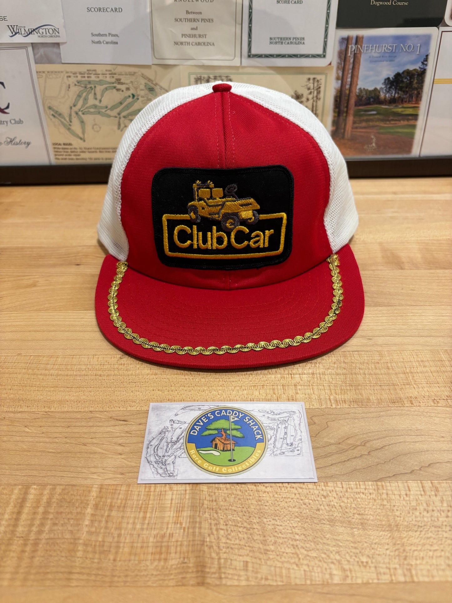 1990s Vintage Club Car Golf Carts Trucker Hat