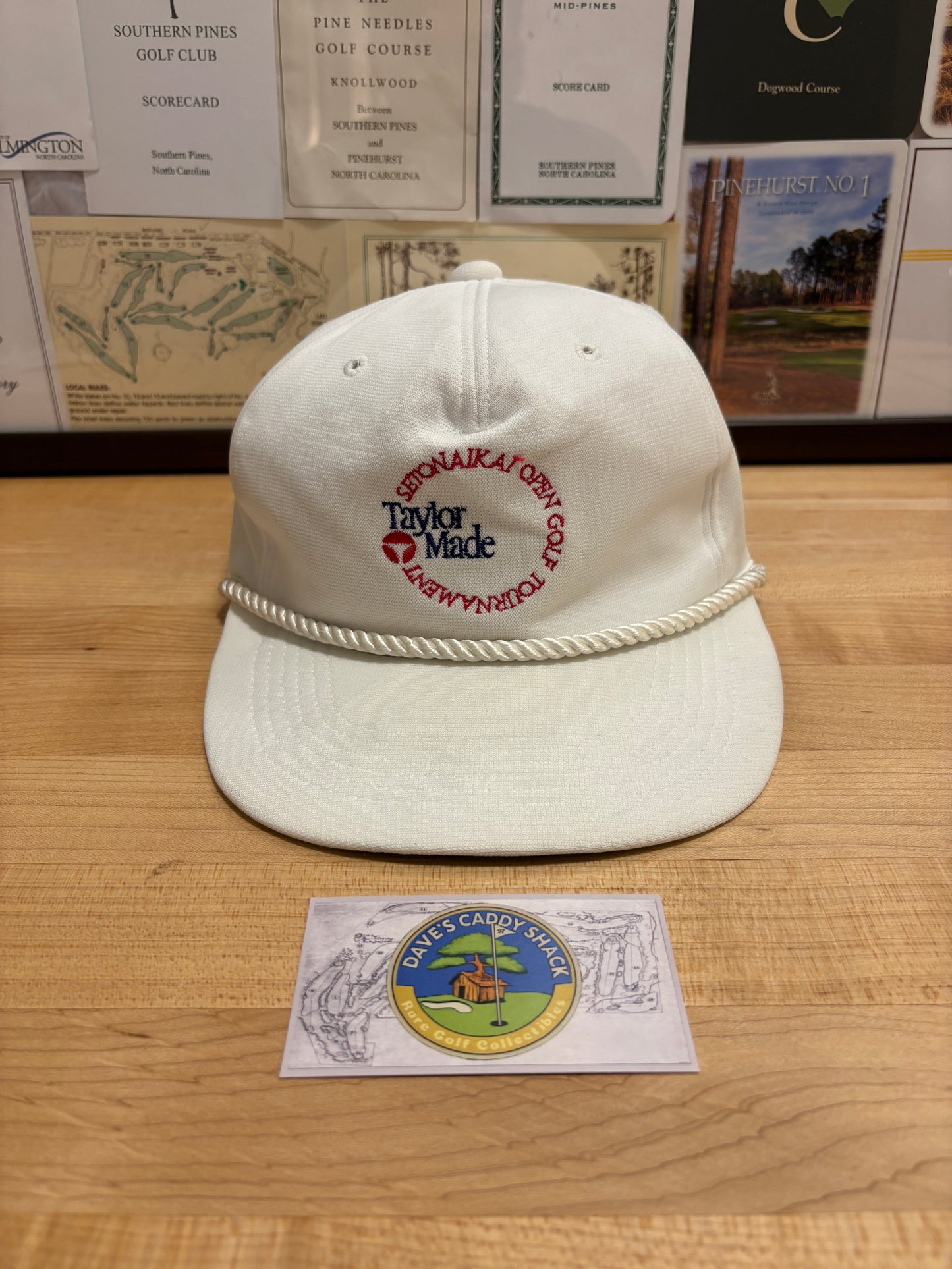 1990s Vintage Taylormade Classic Logo/Japan Golf Rope Hat