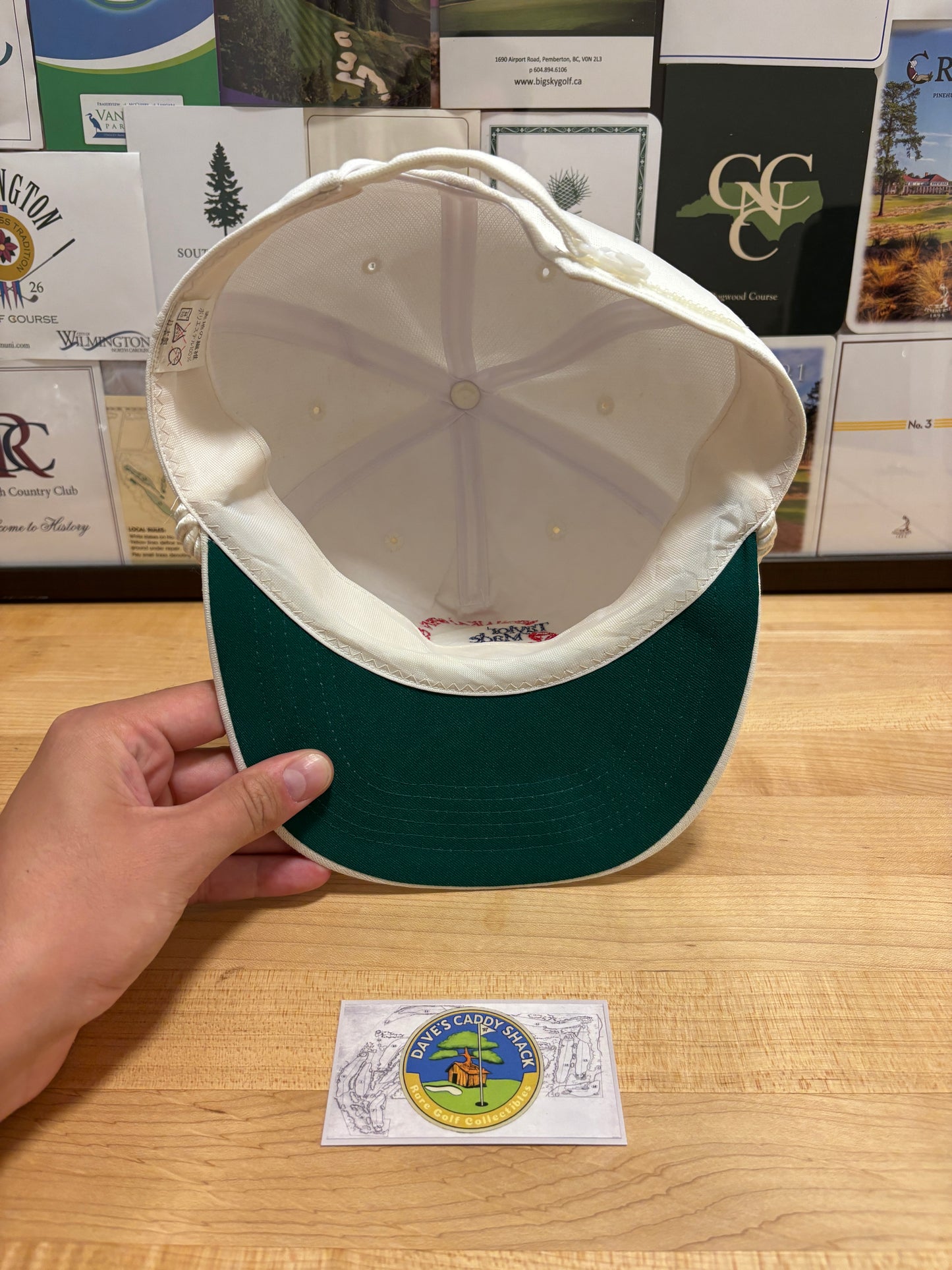 1990s Vintage Taylormade Classic Logo/Japan Golf Rope Hat