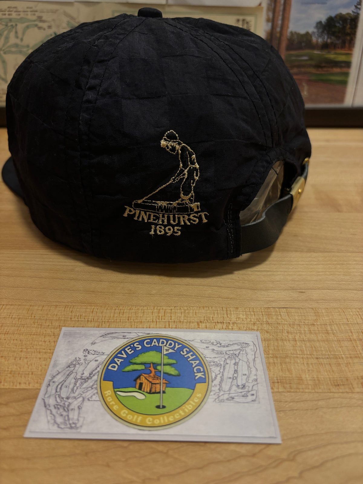 1994 Vintage Pinehurst Senior Open Imperial Rope Hat Black