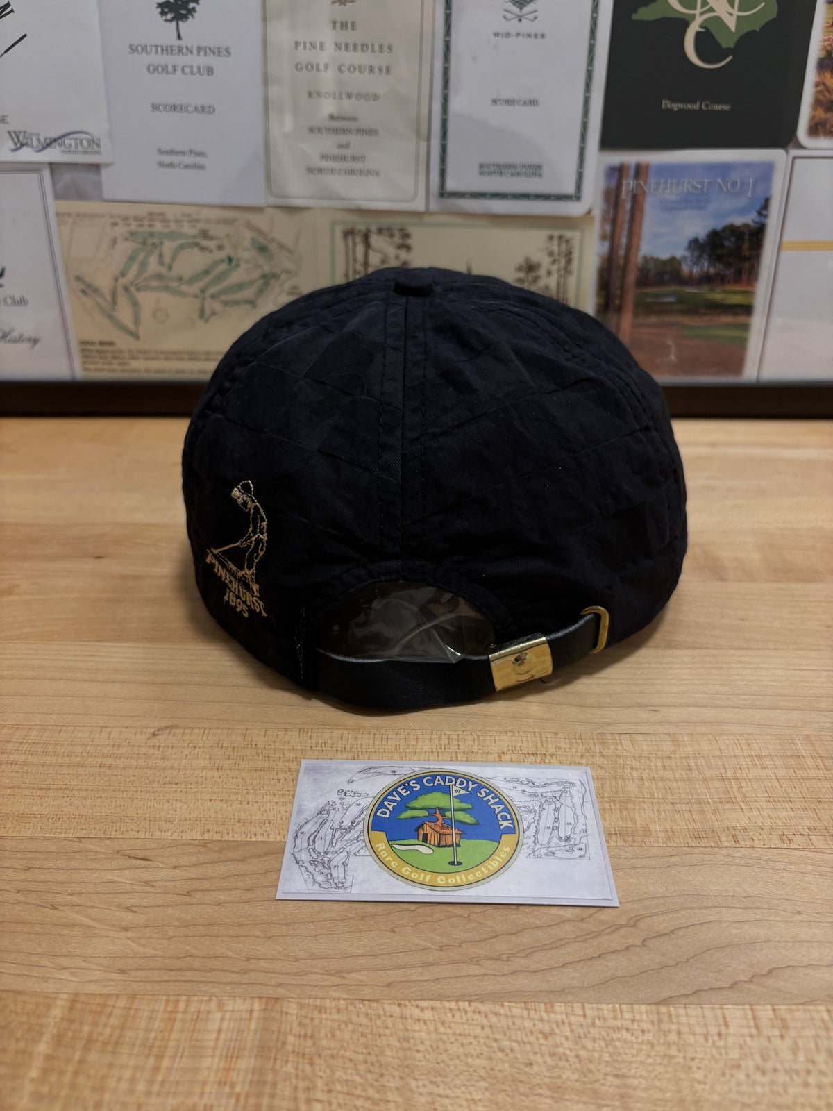 1994 Vintage Pinehurst Senior Open Imperial Rope Hat Black
