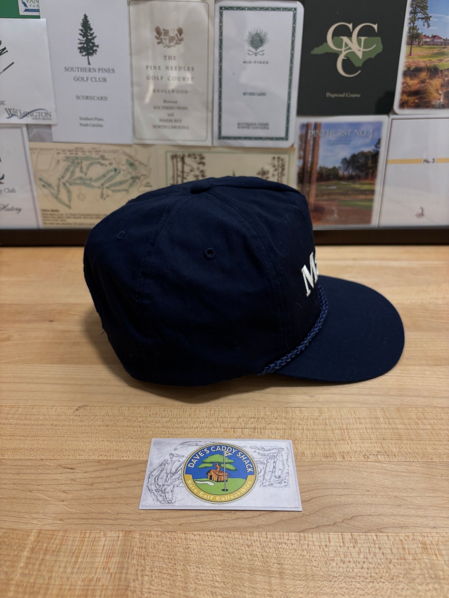 1990s Vintage MAXFLI Golf Script Logo Snapback Hat