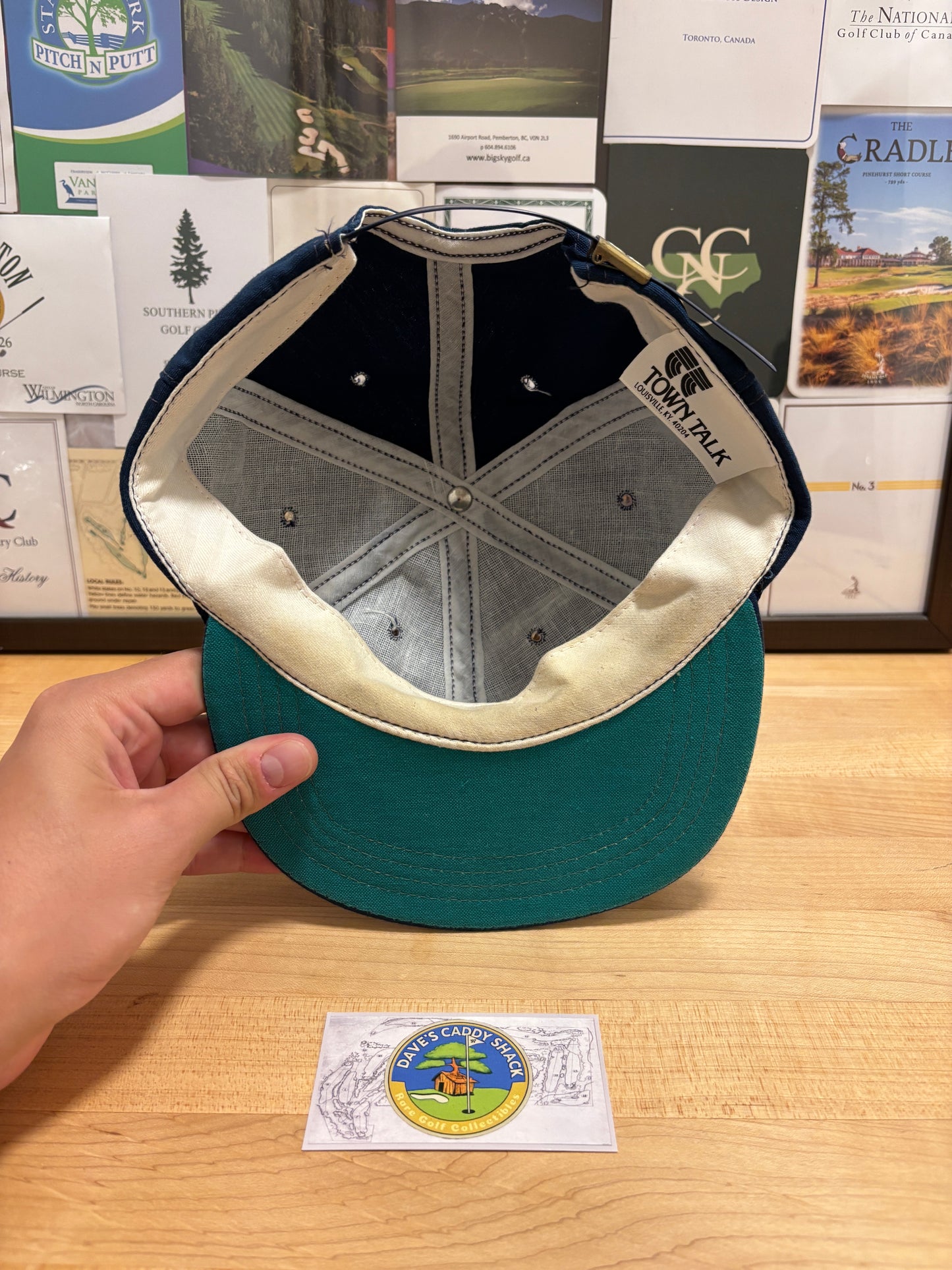 1990s Vintage Firestone Country Club Patch Logo Hat