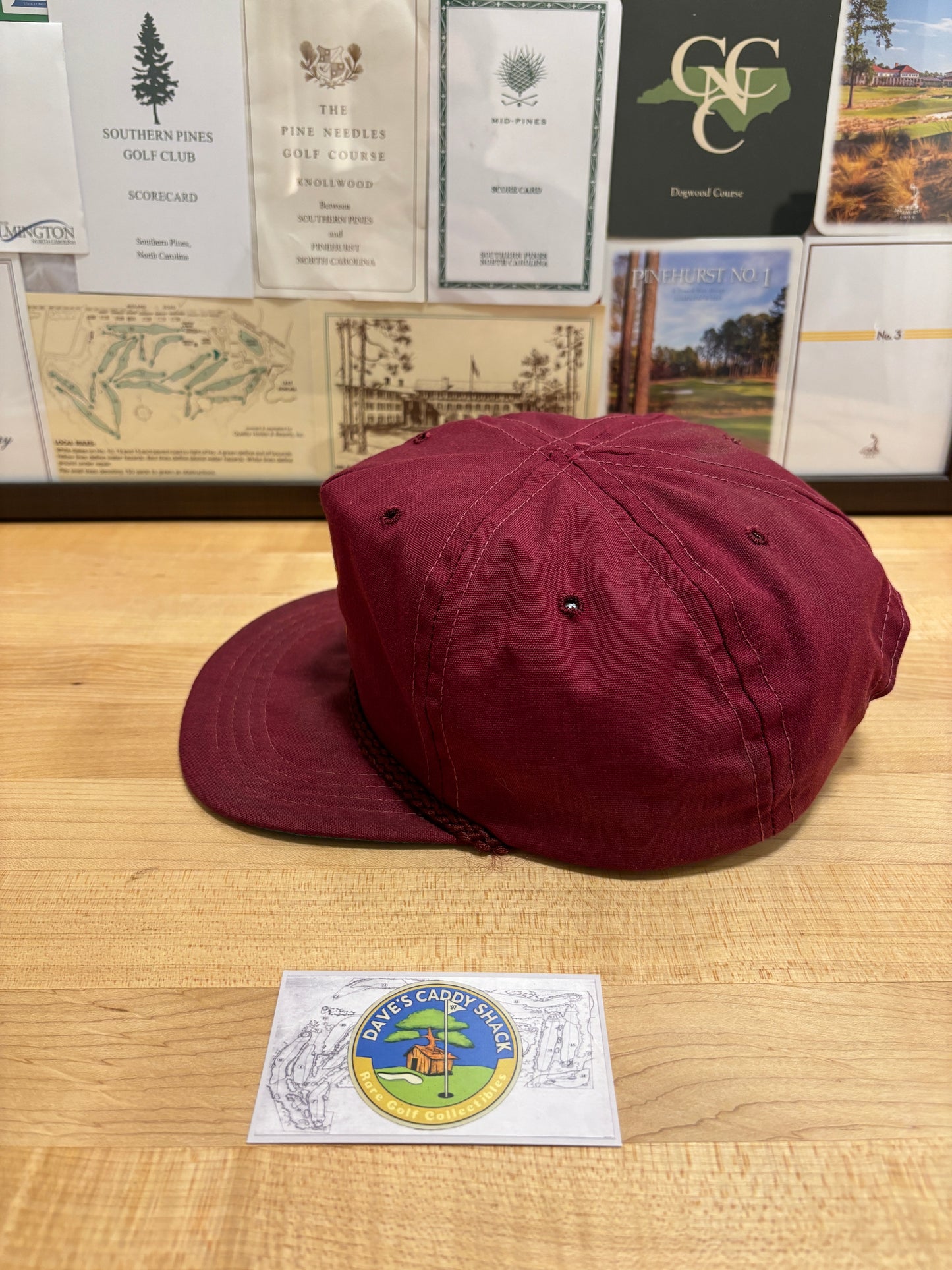 1990s Vintage Pine Valley Golf Club Logo Hat