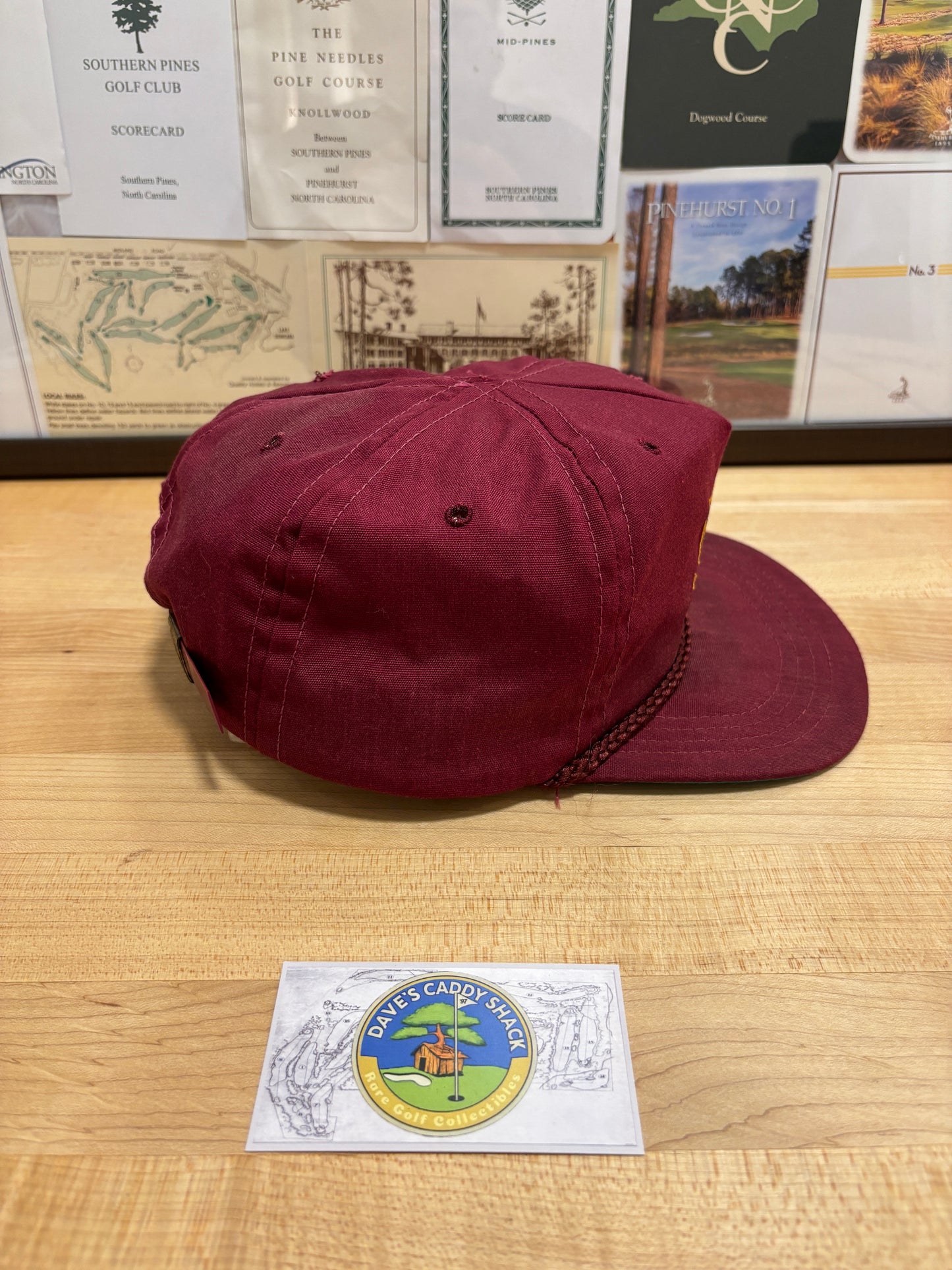 1990s Vintage Pine Valley Golf Club Logo Hat
