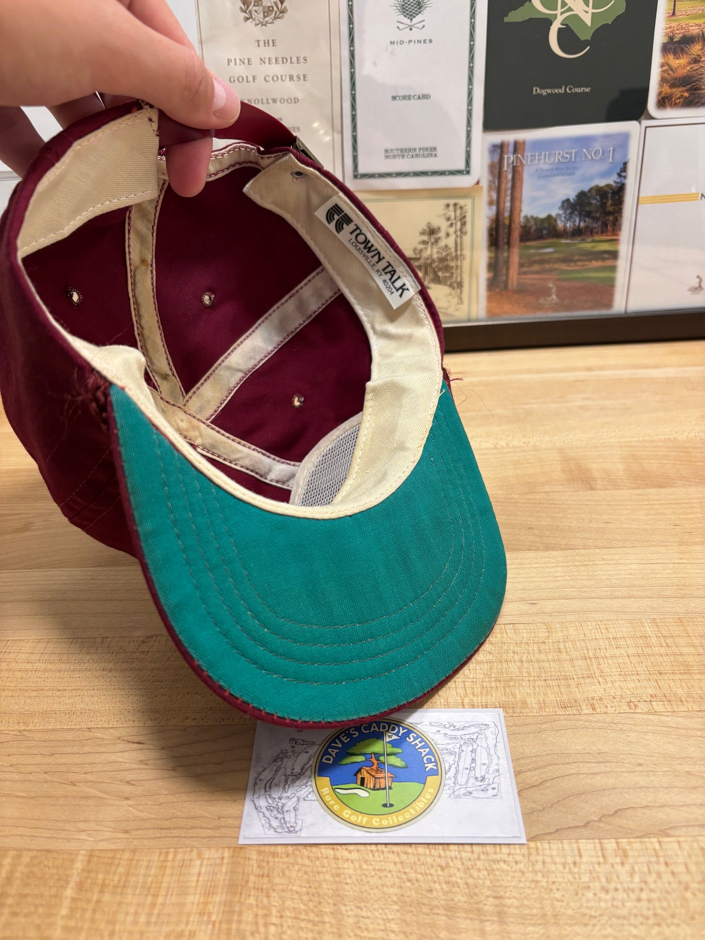 1990s Vintage Pine Valley Golf Club Logo Hat