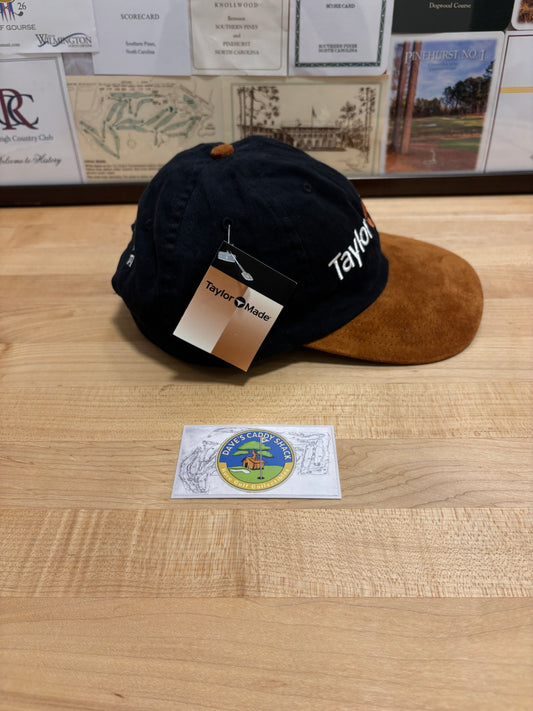 1990s Vintage TaylorMade Script Logo/Fire Sole Golf Hat