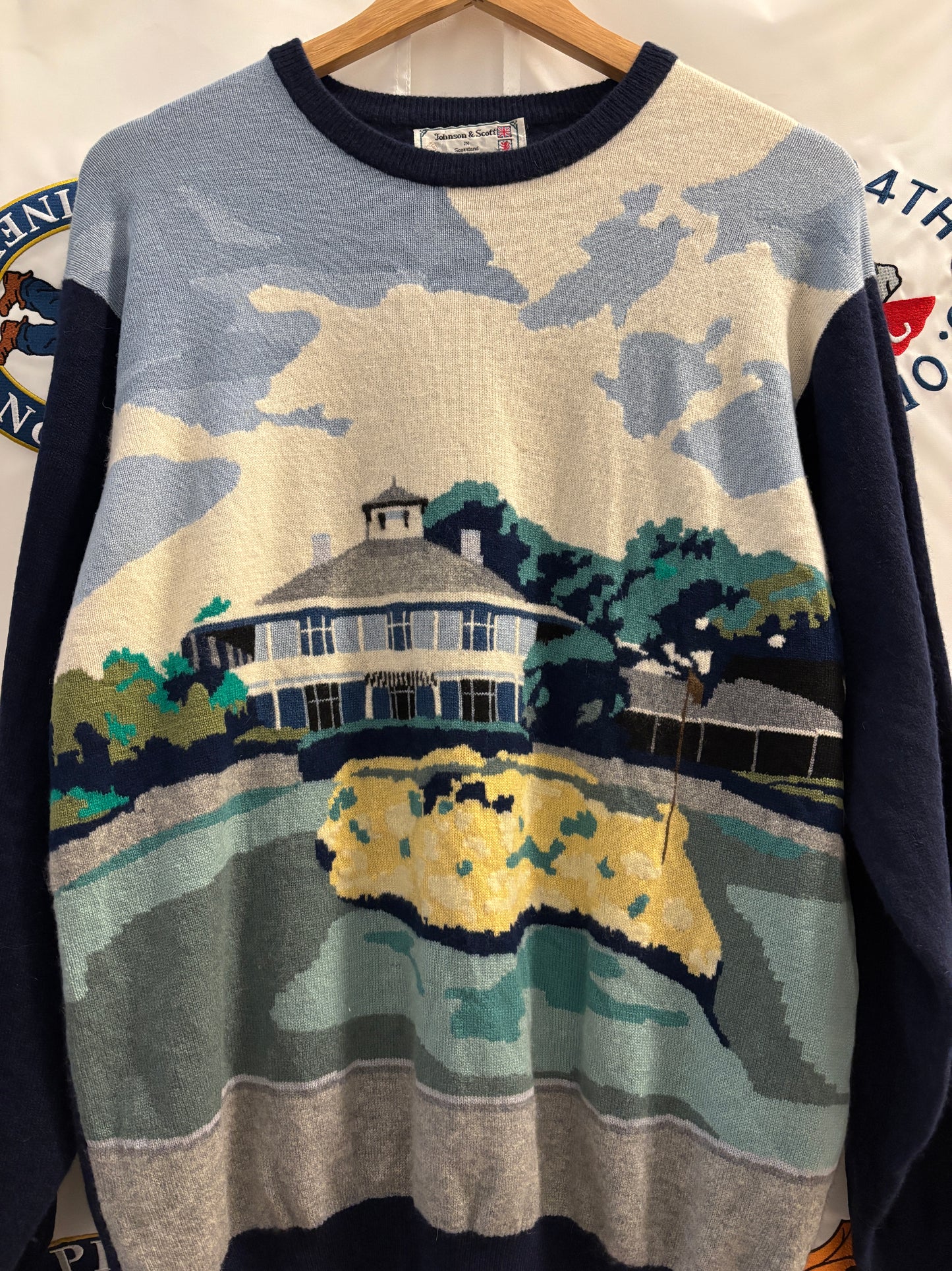 1990s Vintage Masters Magnolia Lane/Club House Cashmere Sweater