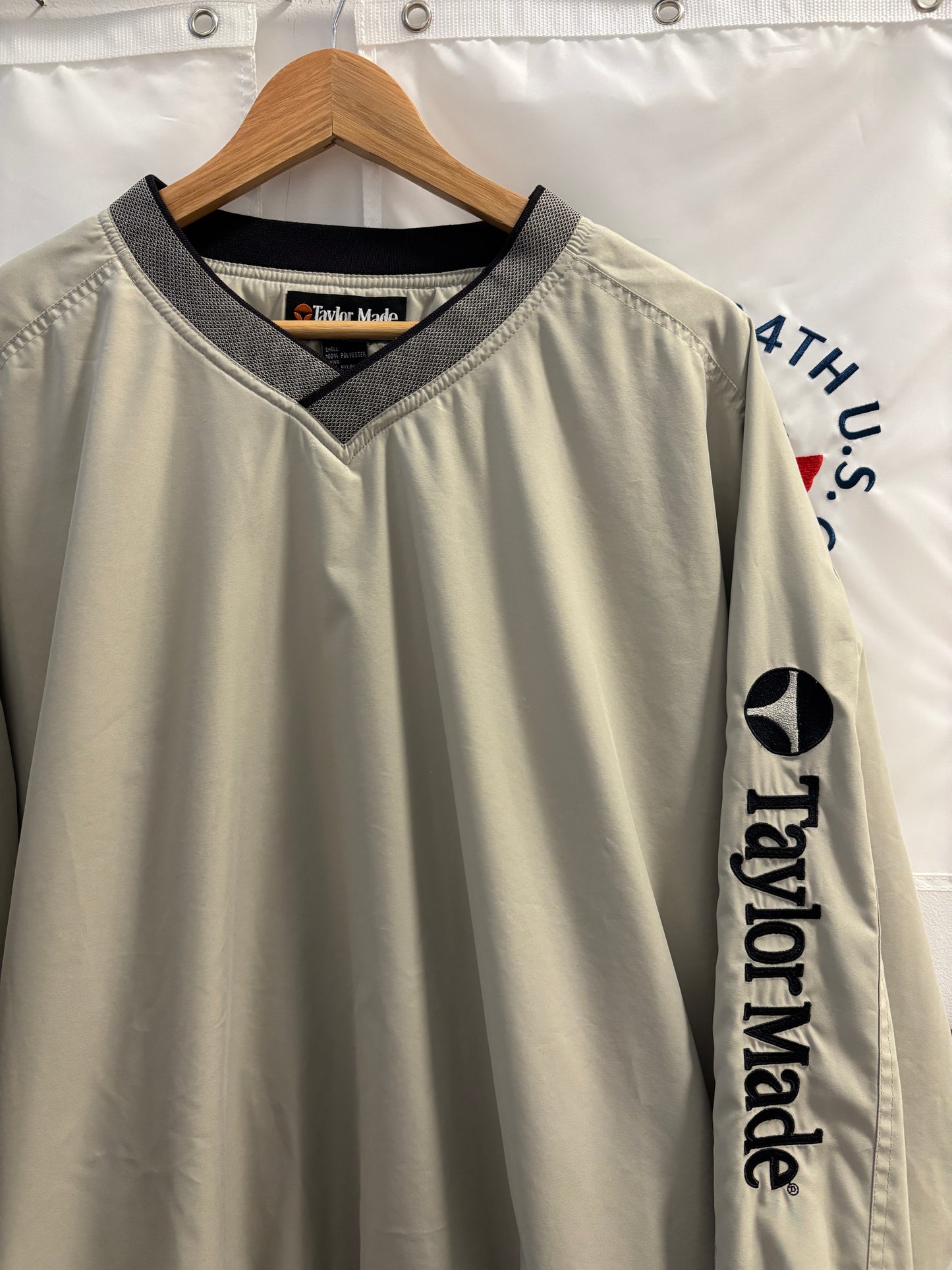 1990s Vintage Taylormade Classic Logo Sleeve Windbreaker