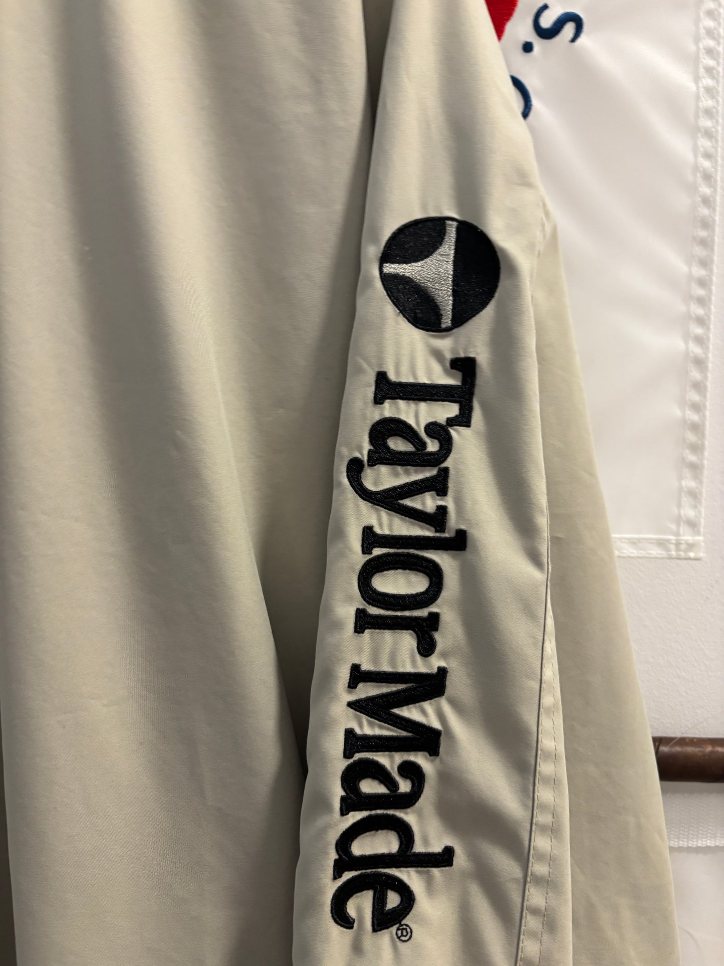 1990s Vintage Taylormade Classic Logo Sleeve Windbreaker