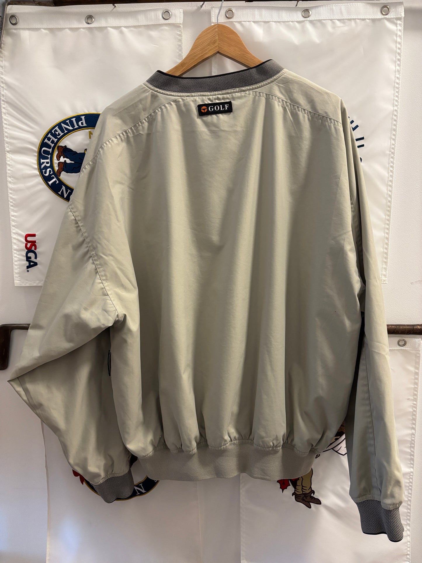 1990s Vintage Taylormade Classic Logo Sleeve Windbreaker