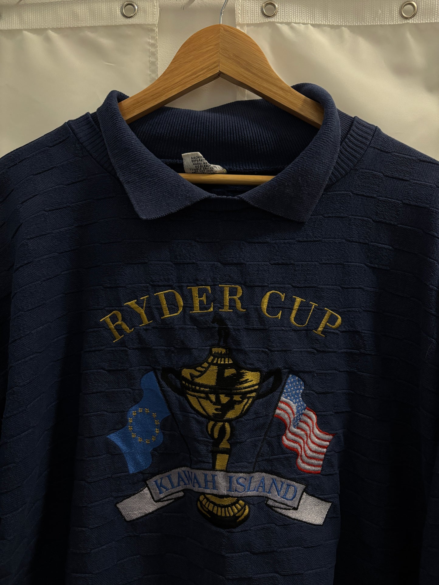 1991 Vintage Ryder Cup Kiawah Island Rugby Sweater