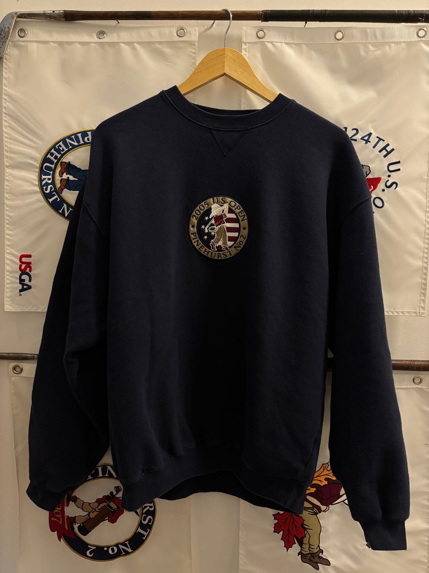 2005 Pinehurst US Open Putter Boy Logo Sweater
