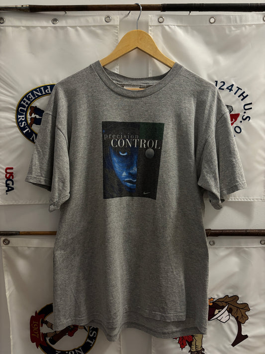 1990s Vintage Nike Golf Tiger Woods Precision & Control T Shirt