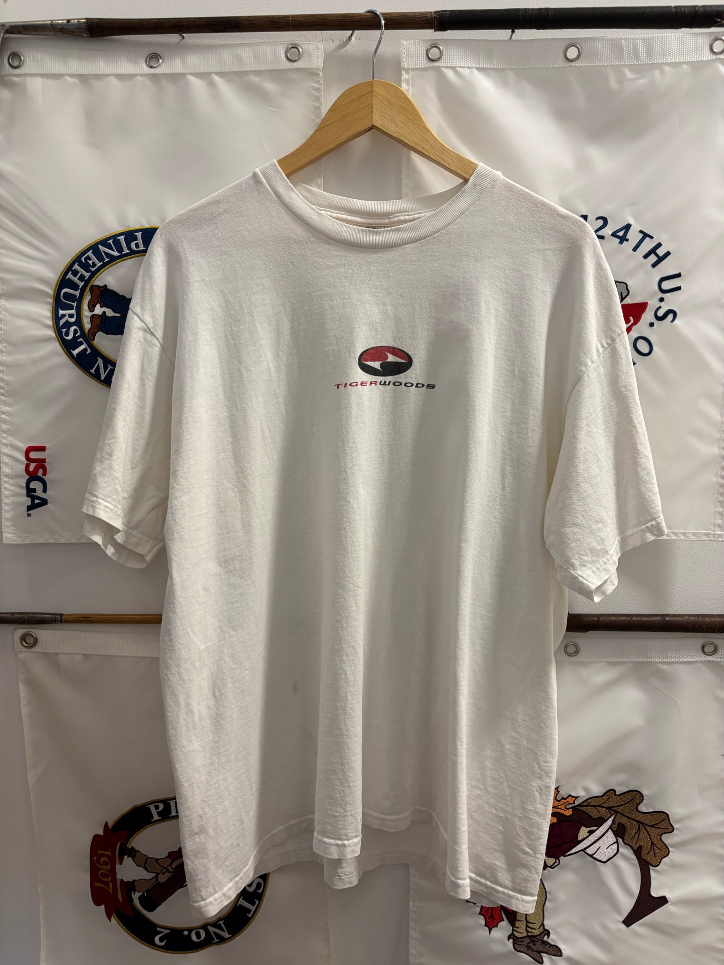 1990s Vintage Nike Golf Tiger Woods Yin Yang T Shirt