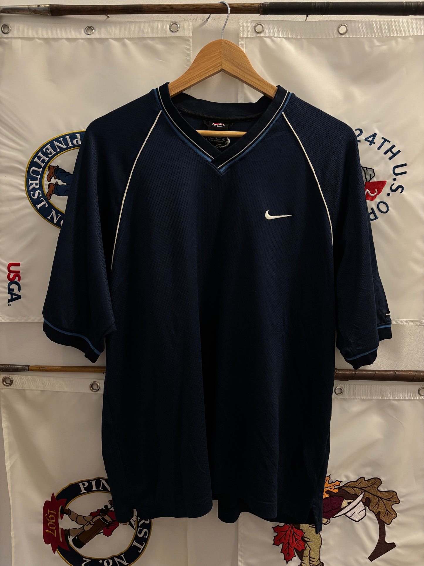 1990s Vintage Nike Golf Tiger Woods Jersey Shirt