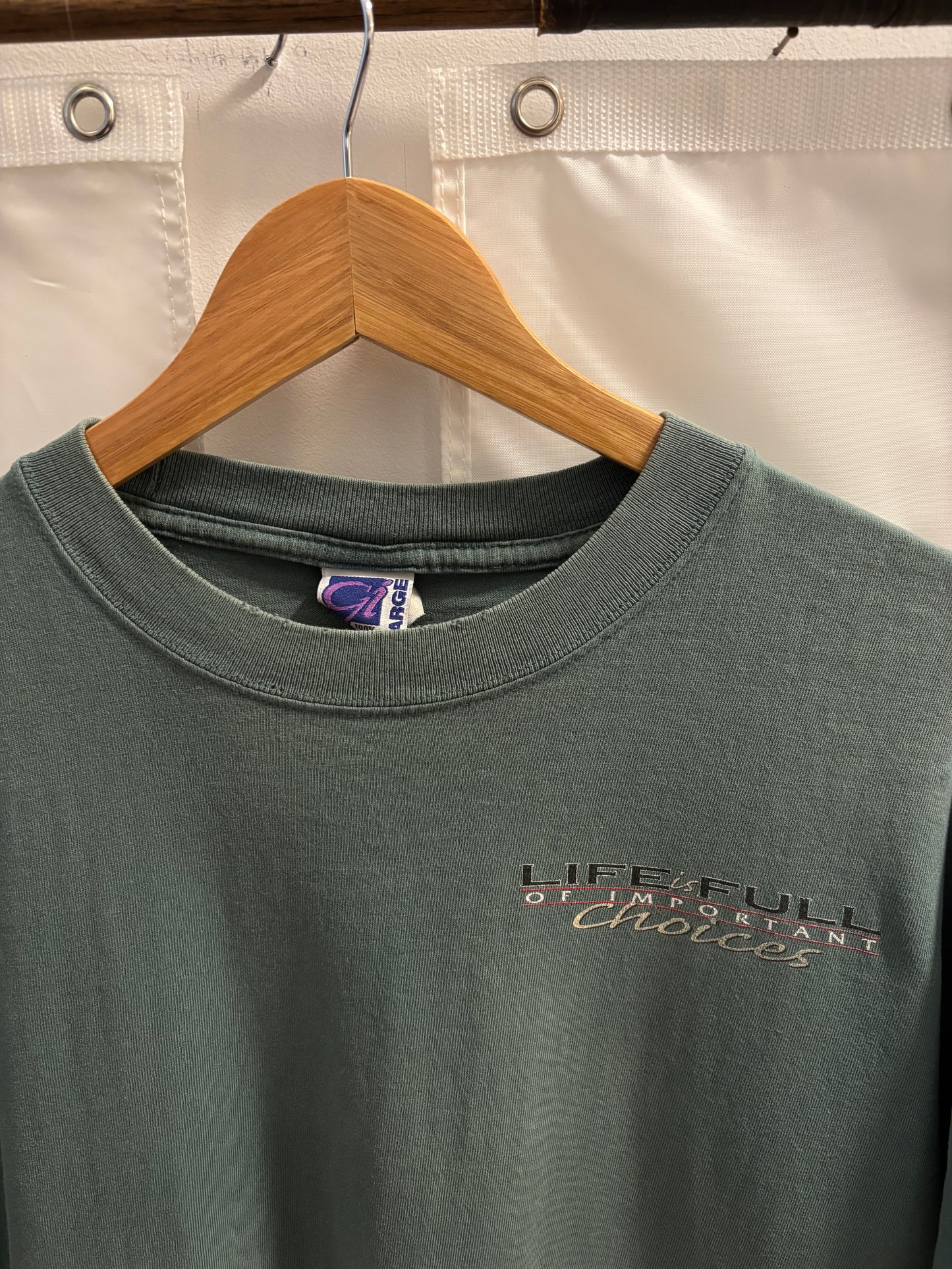 1990s Vintage Life Is Full of Important Choices Driver Golf T Shirt