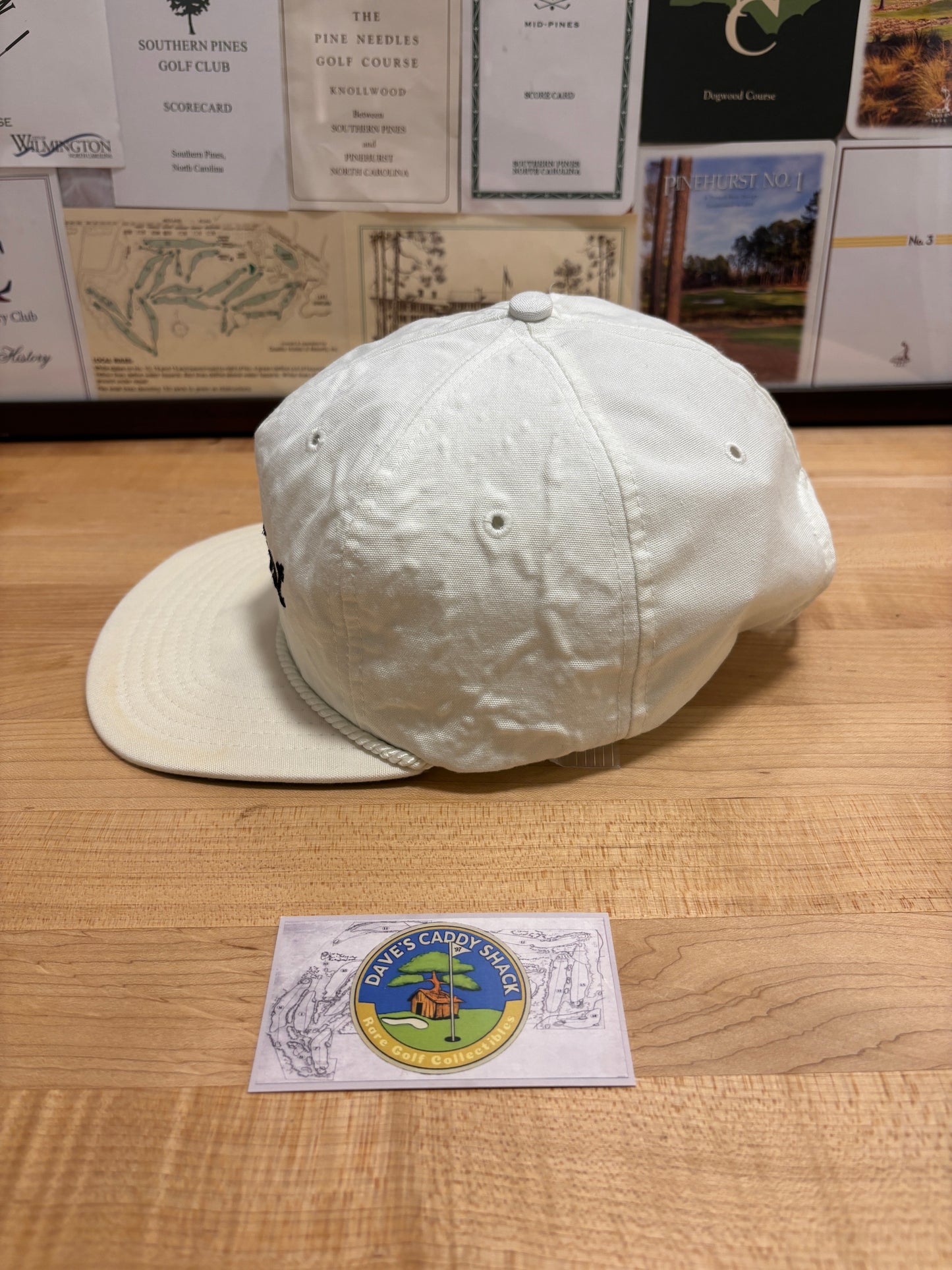 1990s Vintage Titleist Texace Script Logo Hat Rope Hat