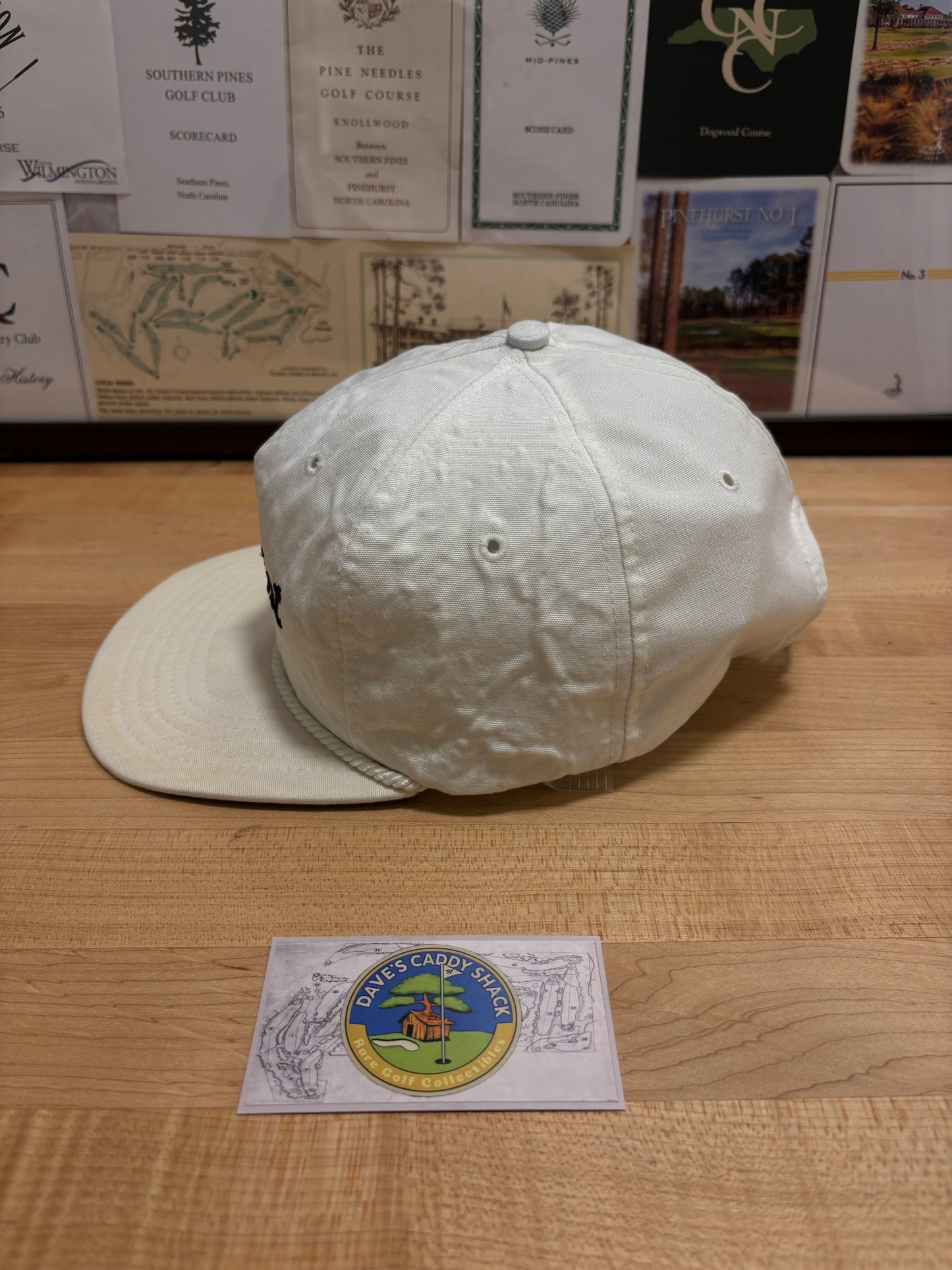 1990s Vintage Titleist Texace Script Logo Hat Rope Hat