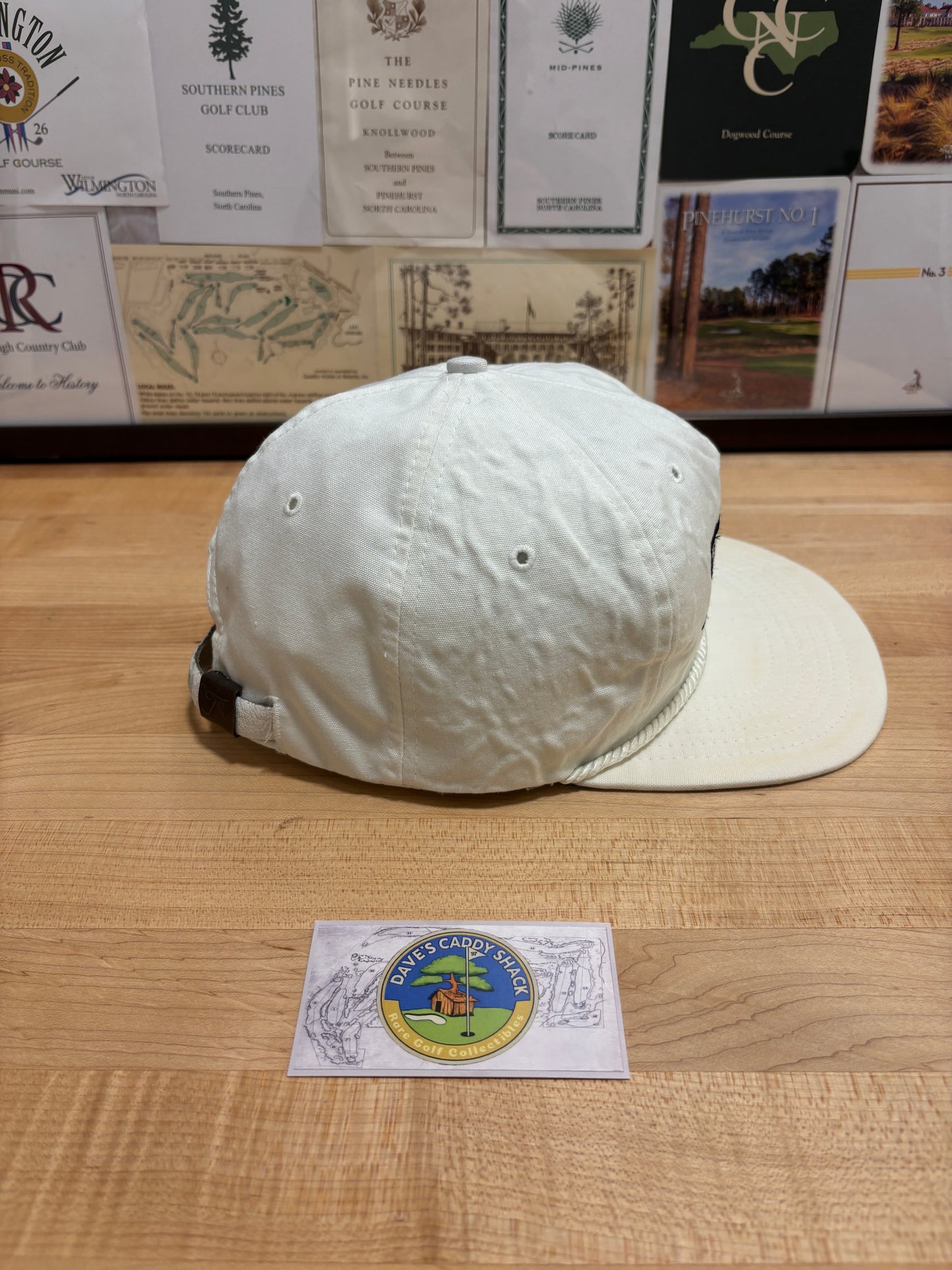 1990s Vintage Titleist Texace Script Logo Hat Rope Hat