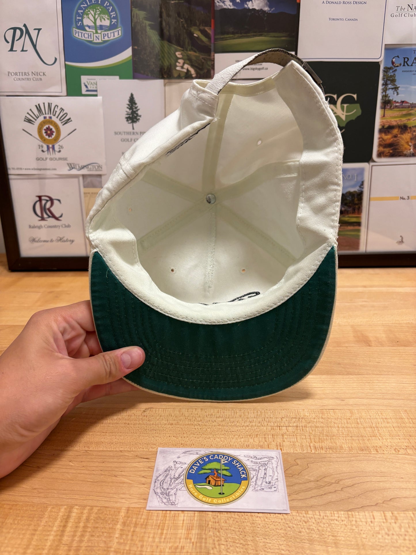 1990s Vintage Titleist Texace Script Logo Hat Rope Hat