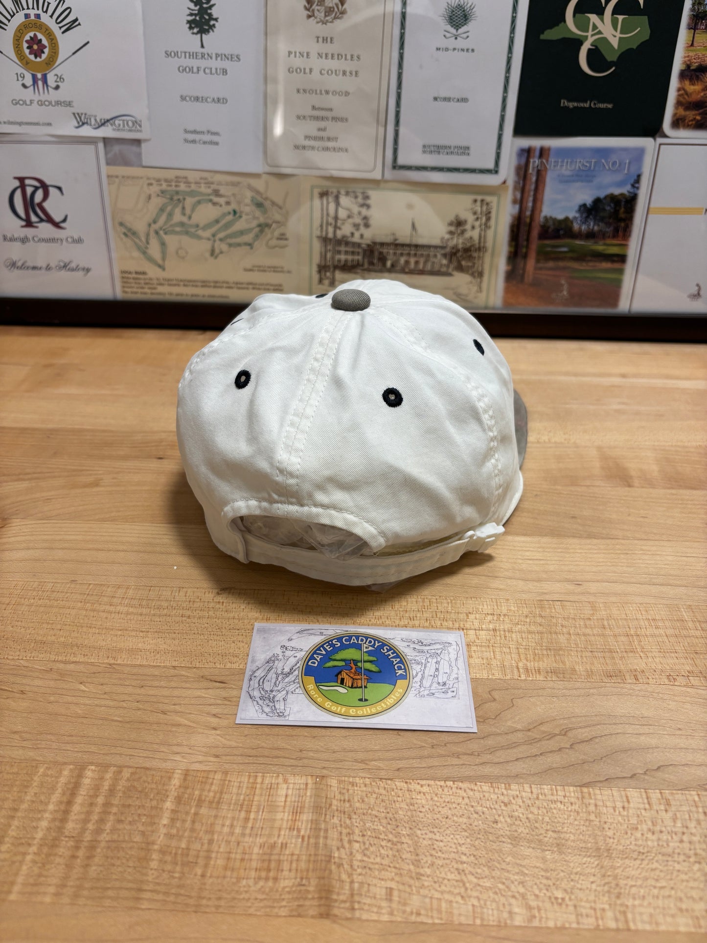 1990s Vintage Taylormade Classic Logo Zip Back Hat