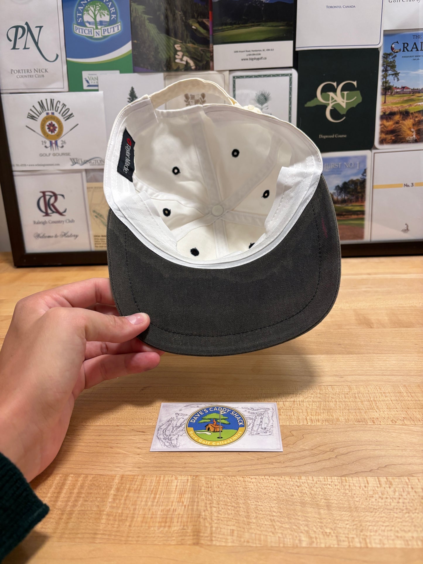 1990s Vintage Taylormade Classic Logo Zip Back Hat