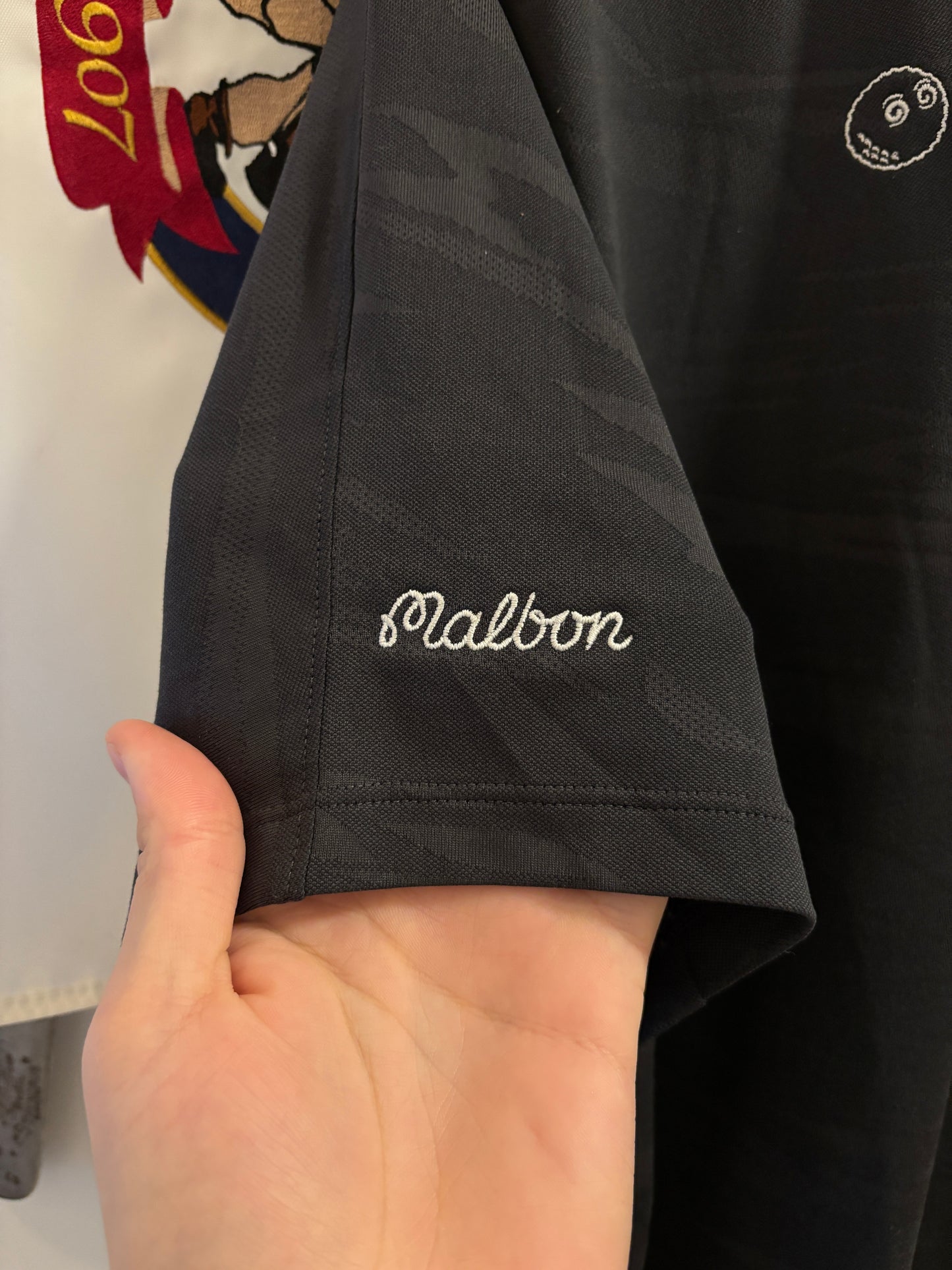 Malbon Nike Tiger Woods Bucket Logo Polo