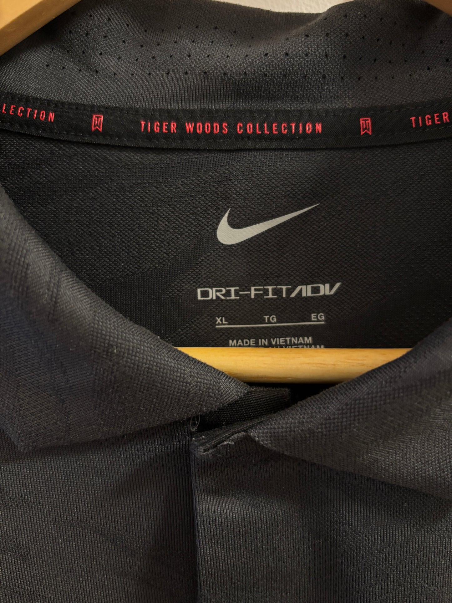 Malbon Nike Tiger Woods Bucket Logo Polo